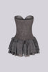 Dark Academia Mini Dress
