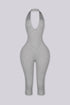 Off-Duty Twist Capri Jumpsuit