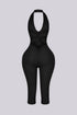 Off-Duty Twist Capri Jumpsuit