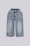 Shining Star Denim Bermuda Shorts