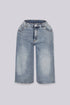 Shining Star Denim Bermuda Shorts