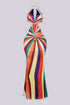 Wen Ring Halter Maxi Dress