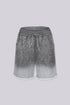 City Diamond Fleece Bermuda Shorts
