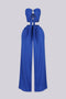 Annael Chiffon Tube Rhinestone Top & Pants SET