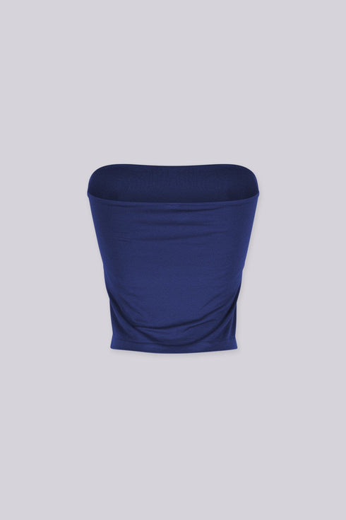 Soft Stretch Cropped Tube Top
