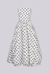 Timeless Polkadot Midi Dress