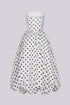 Timeless Polkadot Midi Dress
