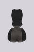 Utility Denim Tank Shorts SET
