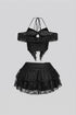 Dream Girl Lace Top & Skirt SET