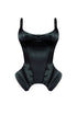 Alastair Peplum Satin Bustier