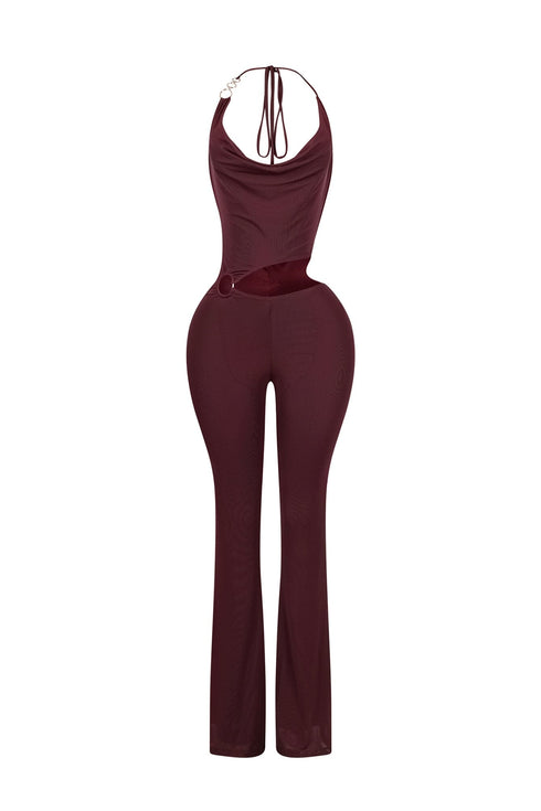 Shiva O Ring Cut Out Detail Jumpsuit
