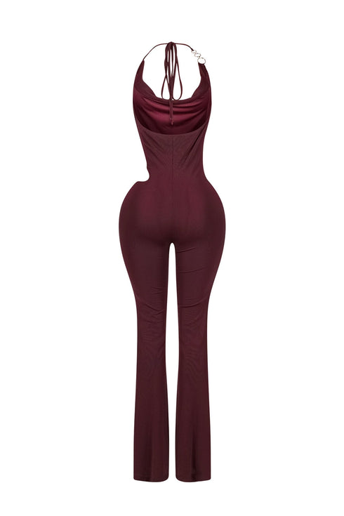 Shiva O Ring Cut Out Detail Jumpsuit