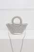 Nina Gleam Rhinestone Top Handle Bag
