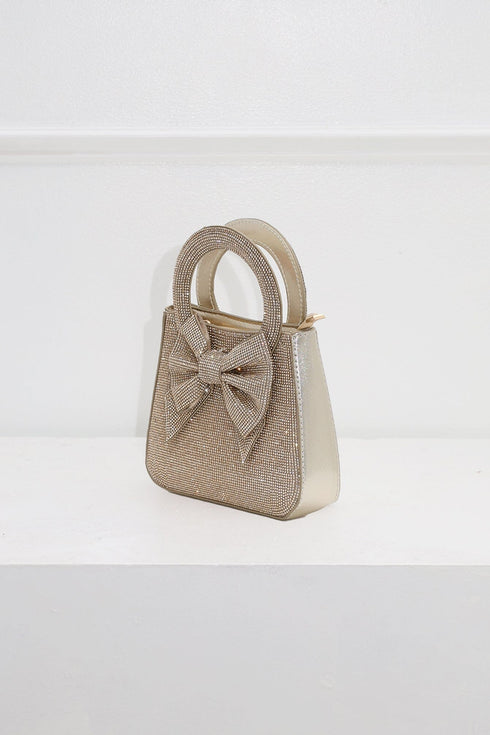 Sweet Yet Bold Bow Clutch