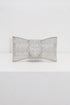 Bow Shaped Rhinestone Evening Clutch