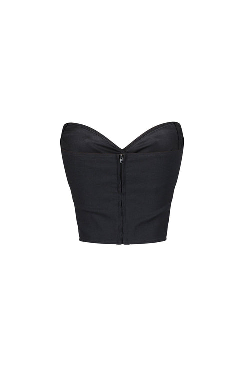 Vice Mesh Lace Up Crop Top