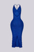 The Audra Drape Midi Dress