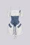 Daisha Off Shoulder Corset Mini Dress