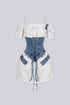 Daisha Off Shoulder Corset Mini Dress