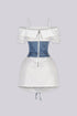 Daisha Off Shoulder Corset Mini Dress