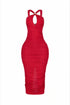Brera Sway Ruched Midi Dress