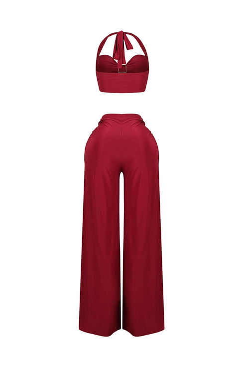 Goldenedge Metal Top & Pants SET