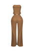 Imari Button Detail Tube Top & Pants SET