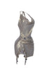 Cyber Sway Foil Mini Dress