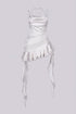 Renee Satin Cowl Neck Mini Dress