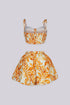 Fiona Tropical Bra top & Shorts SET