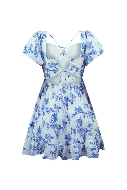 Cherish Me Floral Ruffle Mini Dress