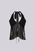 Xamira Halter Lace Top