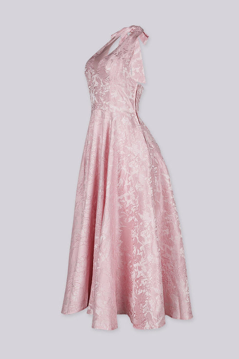 Fairy Tale Halter Neck Midi Dress