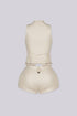 Yamika Military Chic Vest & Shorts SET