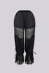 Xamira Lace Panel Capri Pants