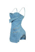 Yulia Tank Denim Mini Dress