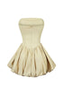Strong Love Strapless Bubble Mini Dress