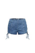Vivienne Denim Lace Up Shorts