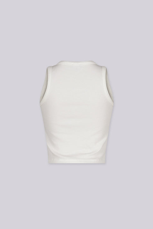 Do Not Disturb Ribbed Tank Top