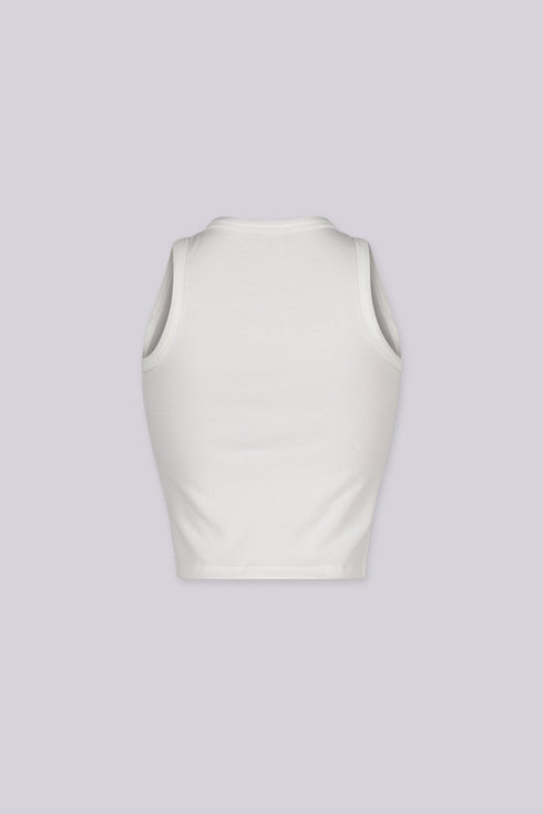 Pretty Girls Drink Matcha Ribbed Tank Top