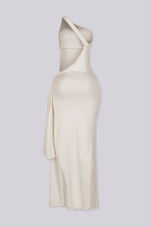 Athena One Shoulder Maxi Dress