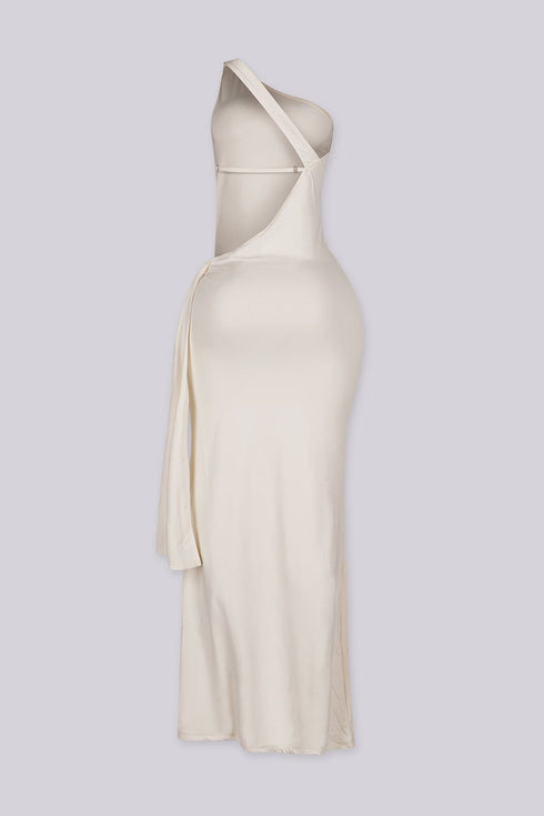 Athena One Shoulder Maxi Dress