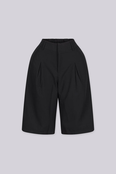 Copenhagen Pleated Bermuda Shorts