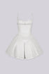Santorini Lace Corset Mini Dress