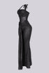 Glitterati Sheer Corset Halter Jumpsuit