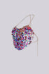 Mermaid Scale Chain Sequin Crop Top