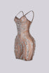 Crystaline Rhinestone Embellished Mini Dress