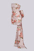 Grand Bow Satin Mini Dress