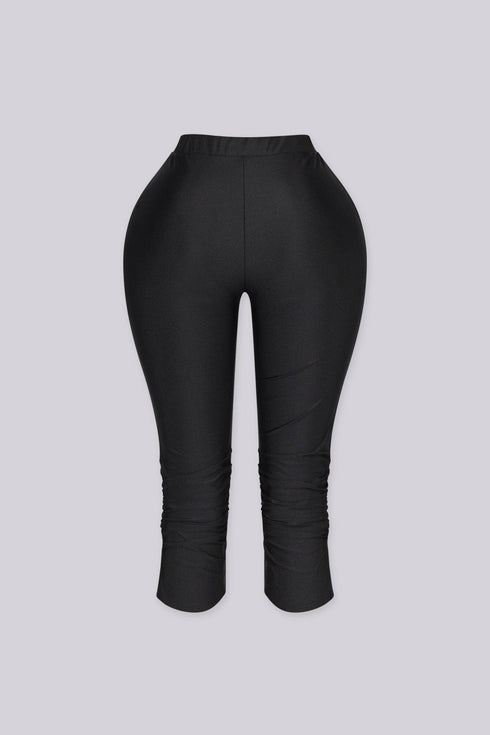Nairobi Ruched Hem Capri Pants