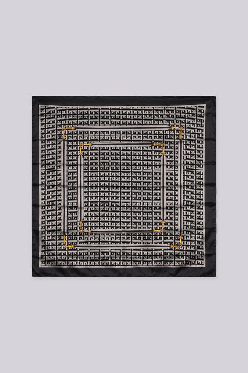Medusa Multiwear Border Trim Scarf